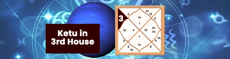 Ketu in 3rd House Ketu in 3rd House